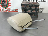 2011 FORD MUSTANG GT RH PASSENGER FRONT SEAT HEAD REST TAN OEM #481