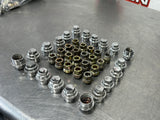 97-04 C5 CORVETTE 19MM LUG NUTS SET WITH COVERS SET OF 20 OEM #VV1017