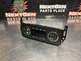 2011 CHEVY SILVERADO 2500 AC HEATER CLIMATE CONTROL 25936132 OEM #1312