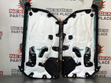 2022 CAMARO SS CONVERTIBLE LH RH DOOR PANELS DOOR CARDS BLK AND RED OEM #454