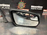 2012 FORD MUSTANG GT RH PASSENGER SIDE VIEW MIRROR BLCK OEM #1343
