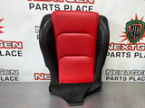 2023 CAMARO 2SS LH DRIVER SEAT RED AND BLACK LOWER CUSHION OEM #268