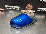 2017 FORD MUSTANG GT RH PASSENGER SIDE VIEW MIRROR BLUE OEM #1378