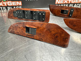 2012 CHEVY SILVERADO CREW CAB WOOD LH RH RR LR POWER WINDOW SWITCHES OEM #736