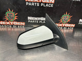 08-09 PONTIAC G8 RH PASSENGER SIDE MIRROR WHITE OEM #1423