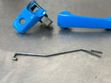 2013 FORD MUSTANG GT LH EXTERIOR DOOR HANDLE GRABBER BLUE OEM #491