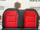 2022 CAMARO SS CONVERTIBLE RED/ BLK REAR LEATHER SEATS OEM #454
