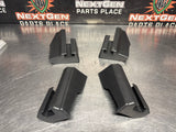 11-14 MUSTANG GT DRIVER/PASSENGER SEAT TRACK COVERS OEM #1419