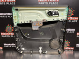 2011 GMC DENALI 1500 RH PASSENGER REAR LEATHER DOOR PANEL OEM #889