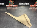 05 - 13 C6 CORVETTE CENTER CONSOLE DASH SIDE TRIM CASHMERE OEM 15250417 #1364