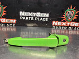 2014 FORD MUSTANG GT LH EXTERIOR DOOR HANDLE GOTTA HAVE IT GREEN OEM #1291