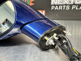 05 - 13 C6 CORVETTE USED OEM LH DRIVER SIDE MIRROR LEMANS BLUE #704