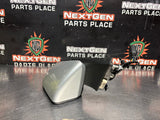 2017 FORD MUSTANG GT LH DRIVER SIDE VIEW MIRROR SILVER OEM #1334