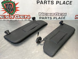 2012 FORD F250 SUN VISOR SET BLACK OEM #499