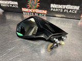 10-15 CAMARO SS LH DRIVER SIDE MIRROR BLCK OEM #1524