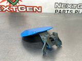 10-14 FORD MUSTANG GT FUEL DOOR GAS LID TANK COVER GRABBER BLUE OEM #491