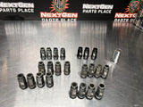 2014 MUSTANG MISHIMOTO ALUMINUM LOCKING LUG NUTS 1/2 x20 23pc BLCK #733