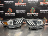 2015 FORD MUSTANG GT XENON HEADLIGHTS OEM #1528