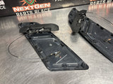 2015 FORD MUSTANG GT LH RH SIDE HOOD VENT SCOOPS BLACK OEM #1528