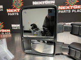 2011 FORD F350 LH DRIVER MIRROR HEATED POWER OEM #W394