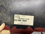 97-04 C5 CORVETTE PASSENGER REAR CARGO COVER OEM FIRETHORN RED 10413536 #1425