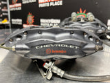 2012 CAMARO SS BREMBO BRAKE CALIPERS FRONT AND REAR OEM #780