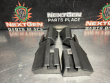 11-14 MUSTANG GT DRIVER/PASSENGER SEAT TRACK COVERS OEM #1595