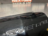 97- 04 C5 CORVETTE FRONT LICENSE PLATE COVER BLCK OEM 10256977 #797