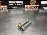 05-13 C6 CORVETTE REAR UPPER AND LOWER SHOCK BOLTS HARDWARE OEM #1538