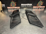 2016 FORD MUSTANG GT LH RH SIDE HOOD VENT SCOOPS GUARD GRAY OEM #1394
