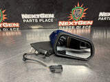 2017 FORD MUSTANG GT RH PASSENGER SIDE VIEW MIRROR BLUE OEM #1378