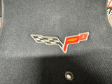 2011 C6 CORVETTE LLOYD FRONT FLOOR MATS BLACK OEM #741