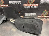 97-04 C5 CORVETTE LH DRIVER SIDE REAR CARPET TRIM LINER BLACK OEM 10435606 #1433