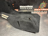 97-04 C5 CORVETTE LH DRIVER SIDE REAR CARPET TRIM LINER BLACK OEM 10435606 #1433
