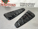 10-14 FORD MUSTANG GT EXTERIOR AIR VENTS BLACK OEM #450