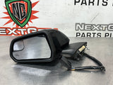 2016 FORD MUSTANG GT LH DRIVER SIDE VIEW MIRROR BLACK OEM #363