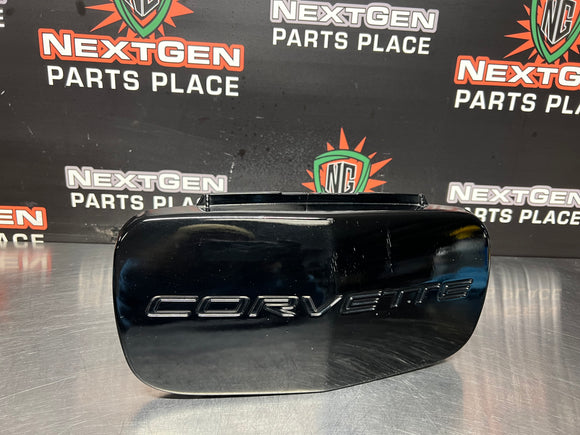 97- 04 C5 CORVETTE FRONT LICENSE PLATE COVER BLCK OEM 10256977 #797