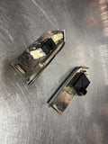 11-14 MUSTANG GT DRIVER/PASSENGER SILVERHORSE RACING BILLET WINDOW SWITCHES 1542