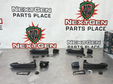 09 PONTIAC G8 WRAPPED EXTERIOR DRIVER PASS SIDE DOOR HANDLE FRONT & REAR SET 391