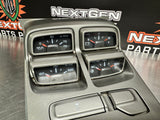 2012 CAMARO SS CONSOLE SHIFTER TRIM BEZEL AUXILIARY GAUGES OEM 22901387 #685