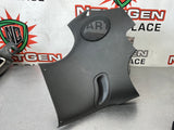 2005 C6 CORVETTE PASSENGER RH REAR QUARTER PANEL SPEAKER COVER BLACK OEM 15219452 #487
