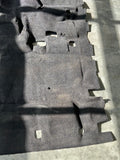 2009 FORD F350 EXTENDED CAB BLACK CARPET OEM #232