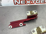 2011 FORD MUSTANG GT RH AND LH HOOD HINGES RED OEM #449