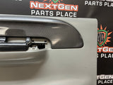 2004 FORD F250 REAR LH DRIVER DOOR PANEL GREY W/ CARBON FIBER OEM #944