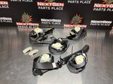 2009 CHEVY SILVERADO LTZ 2500HD CREW CAB SEAT BELTS OEM #718