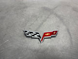 2005 C6 CORVETTE FRONT BUMPER EMBLEM OEM #1468