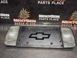 97-04 C5 CORVETTE REAR LICENSE PLATE HOLDER BACK UP REVERSE LIGHT OEM #1433