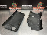 99-04 C5 CORVETTE 5.7L LS1 SINGLE FEED ENGINE COVERS 12561502 12561503 #663