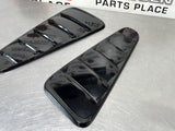 10-14 FORD MUSTANG GT EXTERIOR AIR VENTS BLACK OEM #450