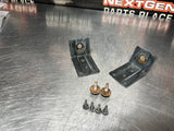 05-13 C6 CORVETTE REAR FENDER TO BUMPER HEAT SHIELD BRACKETS  25962116 OEM #1038